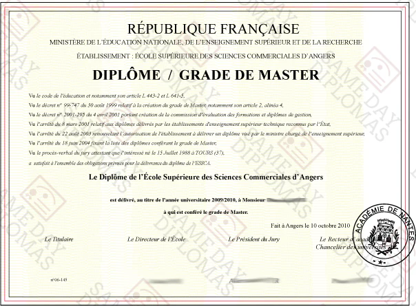  Comment acheter un faux Diplôme en France?