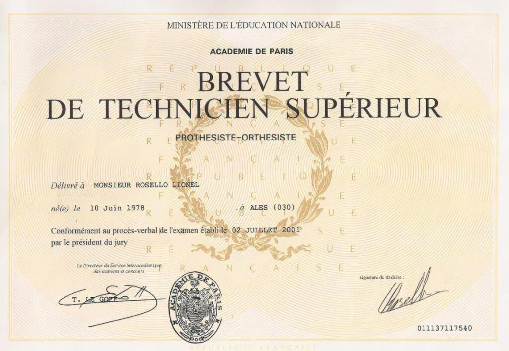 Diplôme en France